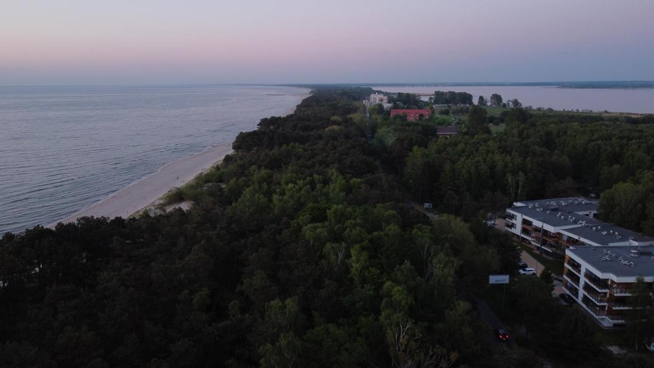 Enklawa Mielno Apartament Dwie Wody Apartment Uniescie Luaran gambar