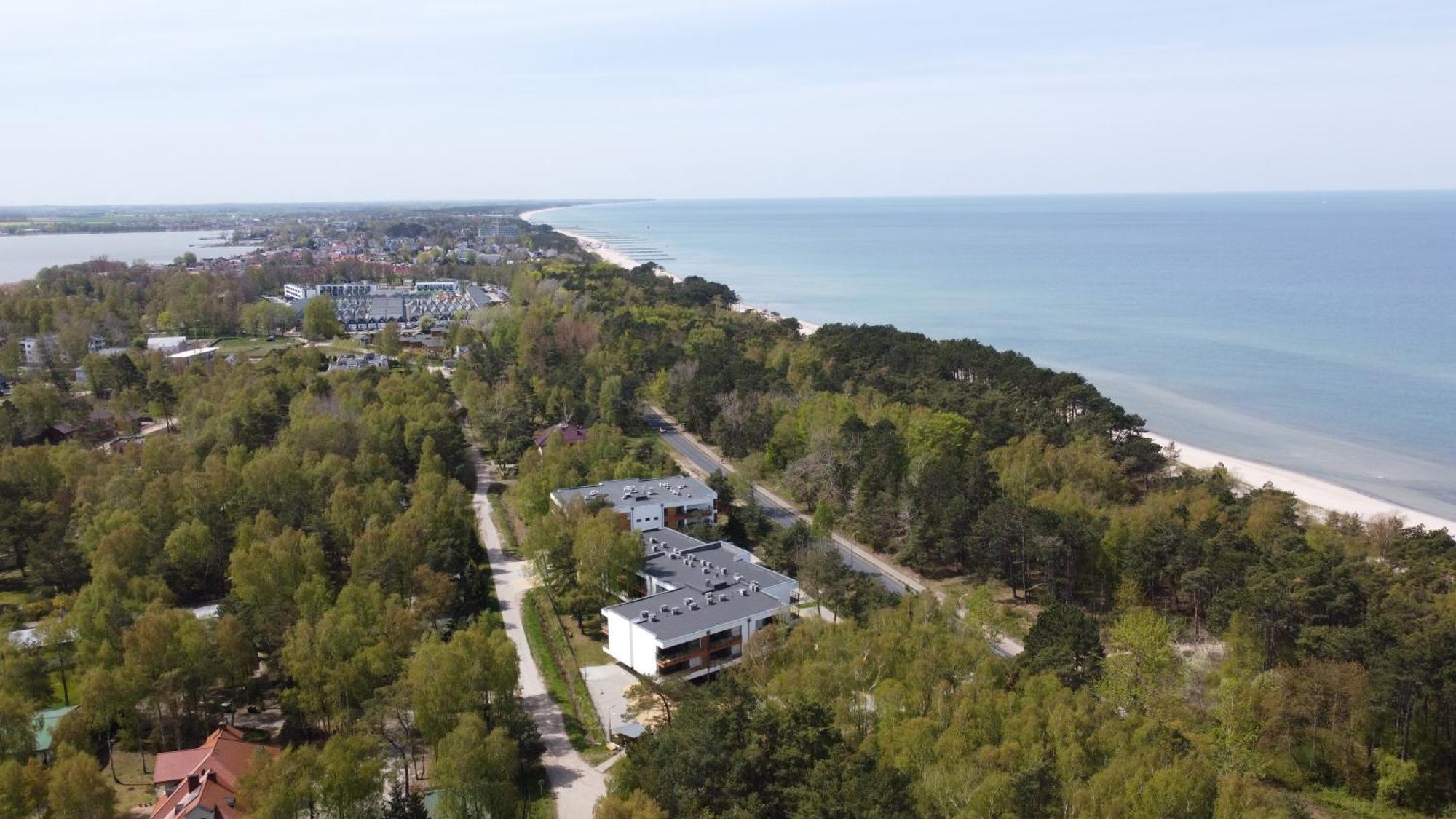 Enklawa Mielno Apartament Dwie Wody Apartment Uniescie Luaran gambar